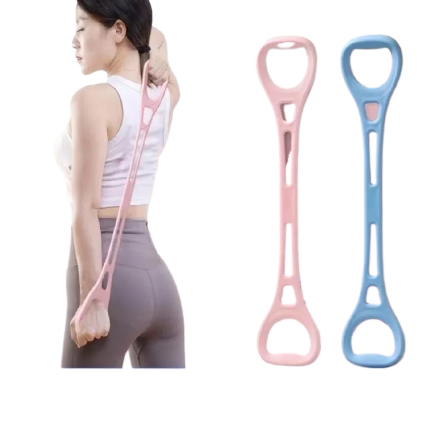 Figure 8 Resistance Band - อุปกรณ์บริหารกล้ามเนื้อหน้าอก รูปเลข 8 พร้อมยางยืดแรงต้าน สำหรับฝึกกล้ามเนื้อแขน หลัง