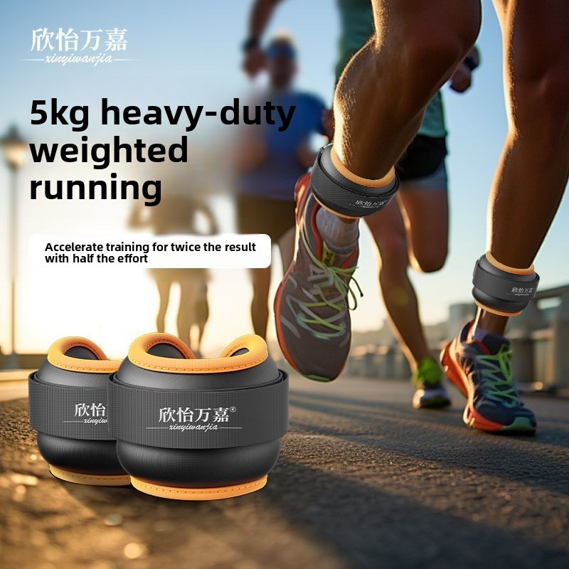 Ankle Weights - ถุงทรายสำหรับผู้ชายและผู้หญิง ปรับน้ำหนักได้ 5 กิโลกรัม กางเกงเลกกิ้งน้ำหนักมาก อุปกรณ์ฝึกความแข็งแรงของข้อเท้าพร้อมน้ำหนัก