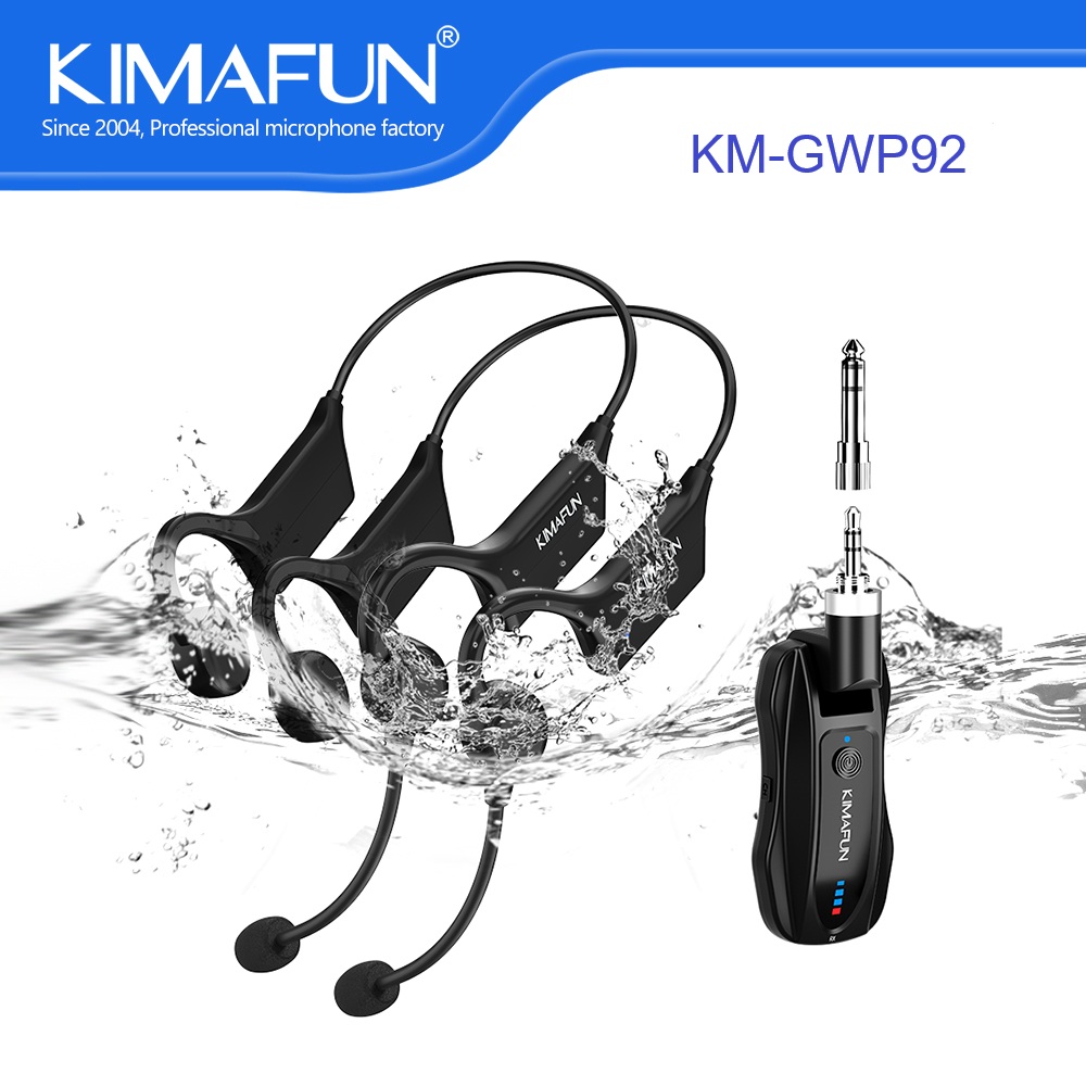 KIMAFUN ไมโครโฟนชุดหูฟังไร้สาย - Yoga And Fitness Instructor บทวิจารณ์และราคา
