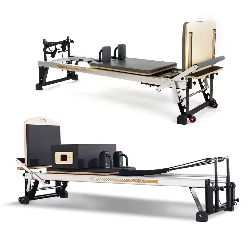 โรงงานผลิตเครื่องพิลาทิสรีฟอร์ - Yoga Fitness Reformer บทวิจารณ์และราคา