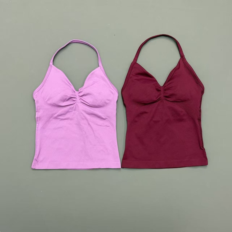 เสื้อกล้ามกีฬาผู้หญิงแบบไร้ตะเ - Yoga Fitness Tapis บทวิจารณ์และราคา