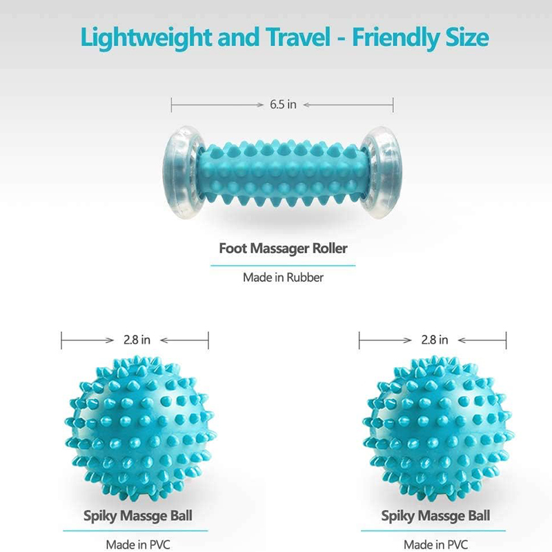 เครื่องนวดเท้า ลูกกลิ้งนวด ลูก - Yoga Fitness Kit บทวิจารณ์และราคา