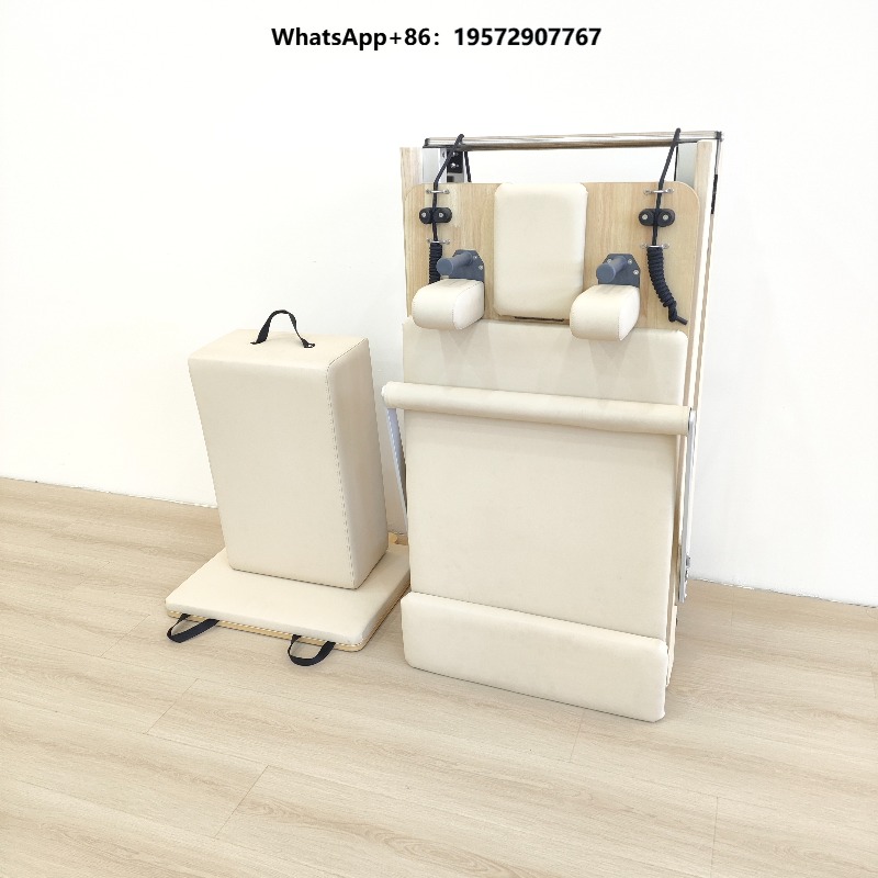 เตียงพับไม้โอ๊คสำหรับฝึกโยคะที - Yoga Fitness Reformer บทวิจารณ์และราคา