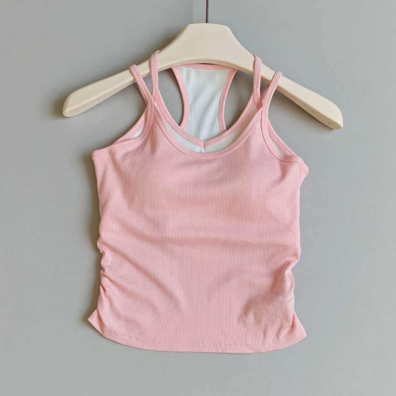 เสื้อกล้ามโยคะสีตัดกันสำหรับผู - Yoga Fitness Tapis บทวิจารณ์และราคา