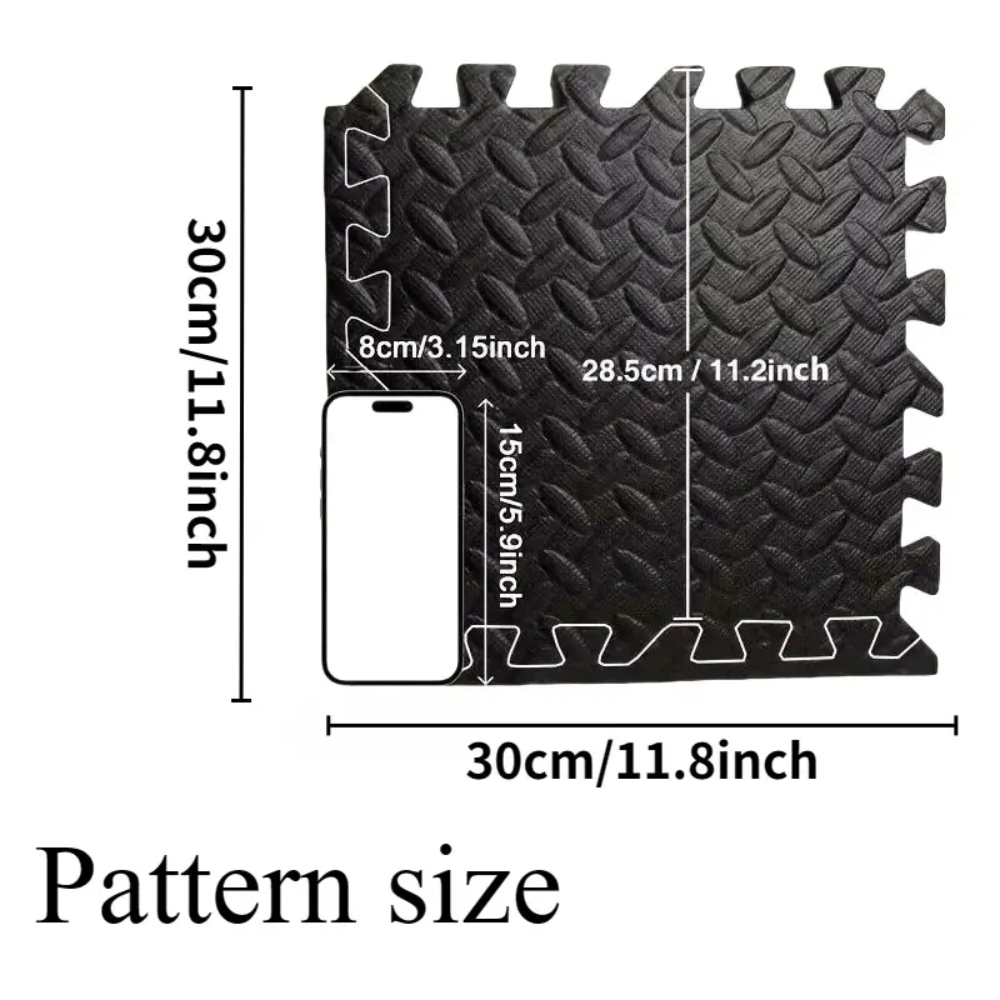 แผ่นรองออกกำลังกายโยคะ 16 ชิ้น - Gym Floor Mats บทวิจารณ์และราคา