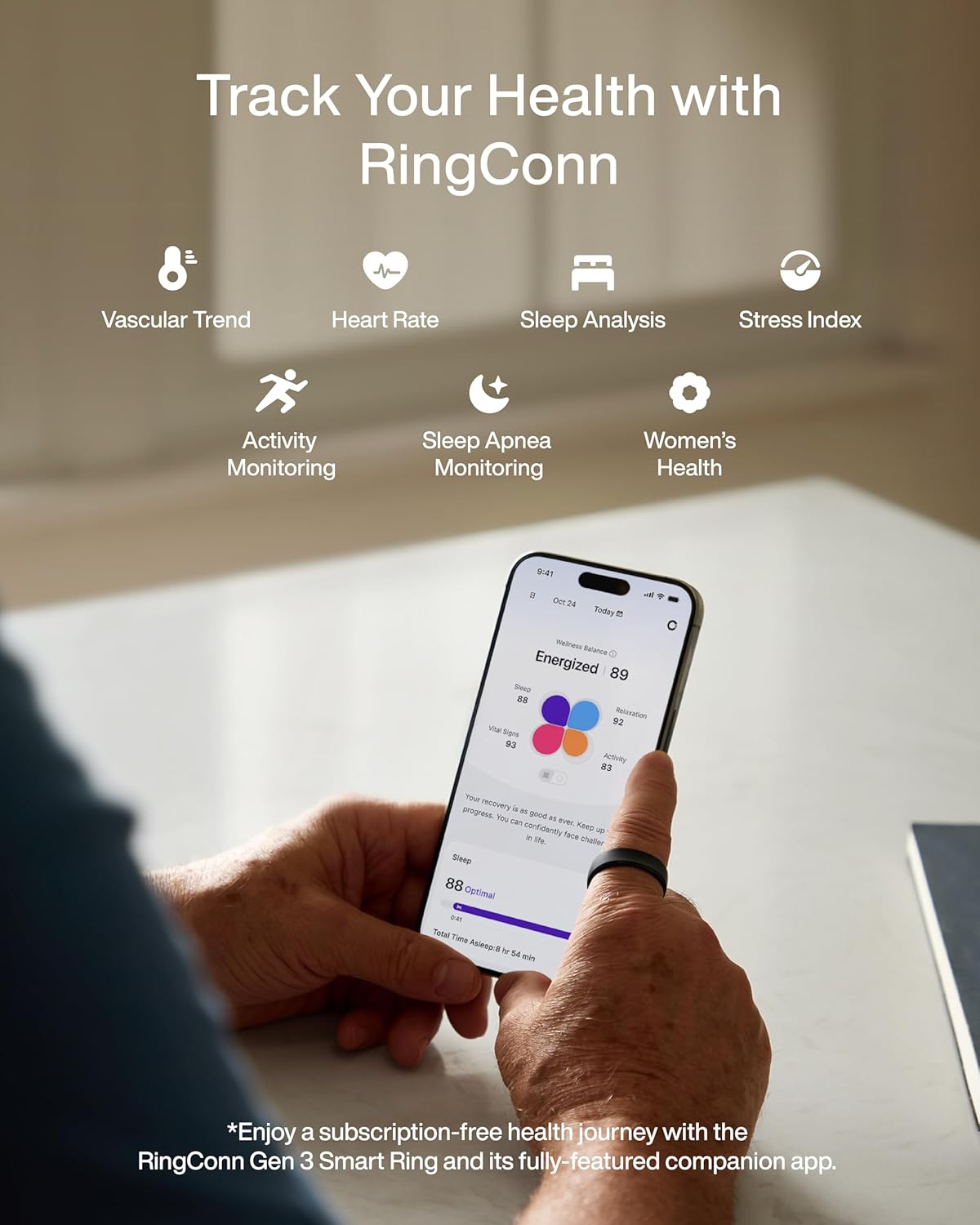 RingConn Gen 3 แหวนอัจฉริยะติด - Gymnastics Rings บทวิจารณ์และราคา
